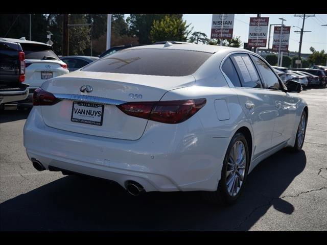 used 2021 INFINITI Q50 car, priced at $27,495