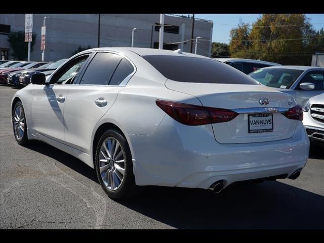 used 2021 INFINITI Q50 car, priced at $27,495