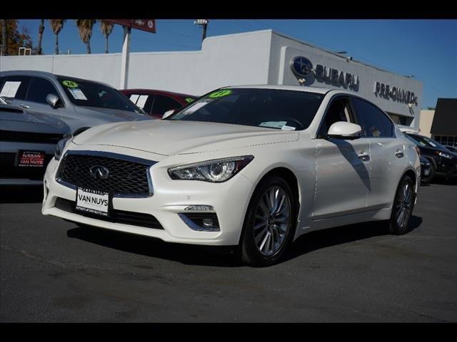 used 2021 INFINITI Q50 car, priced at $27,495