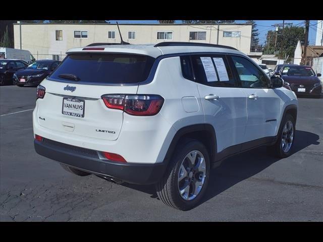 used 2021 Jeep Compass car, priced at $17,595