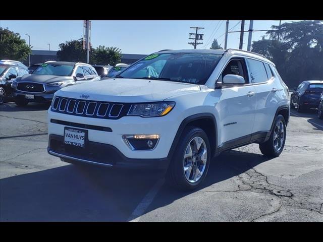 used 2021 Jeep Compass car, priced at $17,595