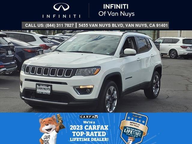 used 2021 Jeep Compass car, priced at $17,595