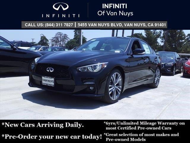 new 2024 INFINITI Q50 car, priced at $46,585