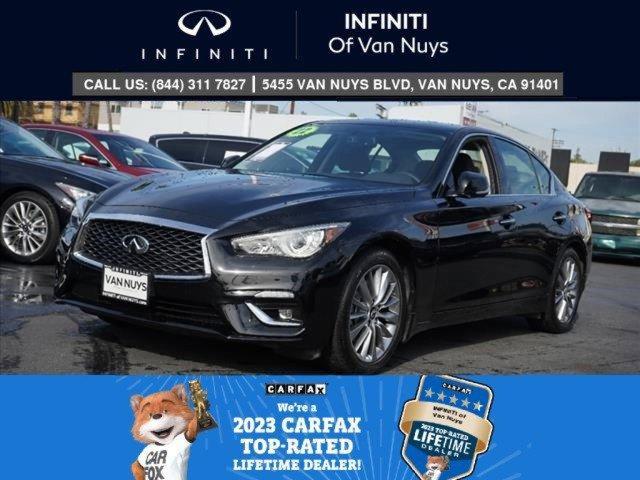 used 2022 INFINITI Q50 car, priced at $28,995