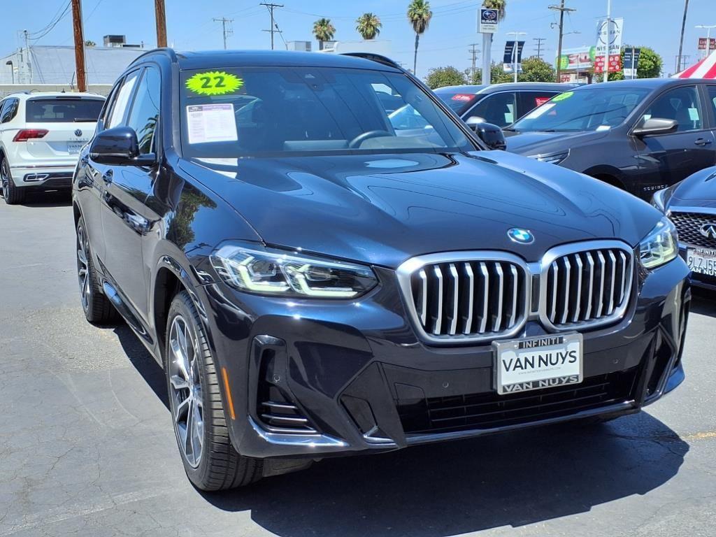 used 2022 BMW X3 car, priced at $34,995