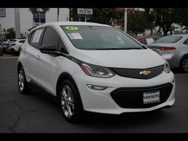 used 2021 Chevrolet Bolt EV car, priced at $19,995