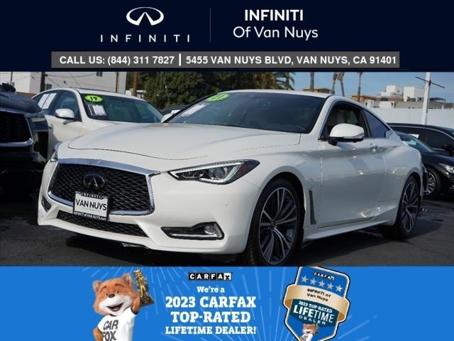 used 2021 INFINITI Q60 car, priced at $35,895