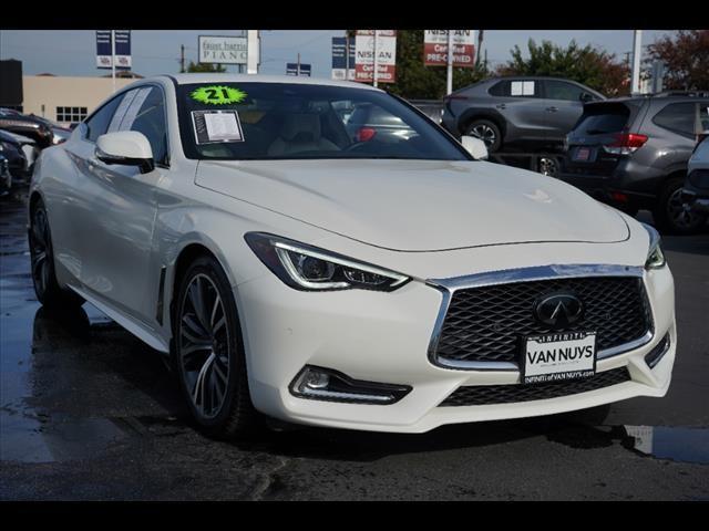 used 2021 INFINITI Q60 car, priced at $35,495