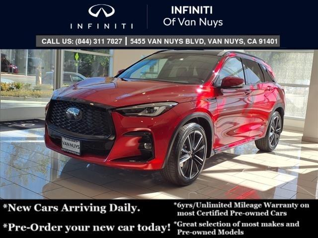 new 2025 INFINITI QX50 car, priced at $54,835