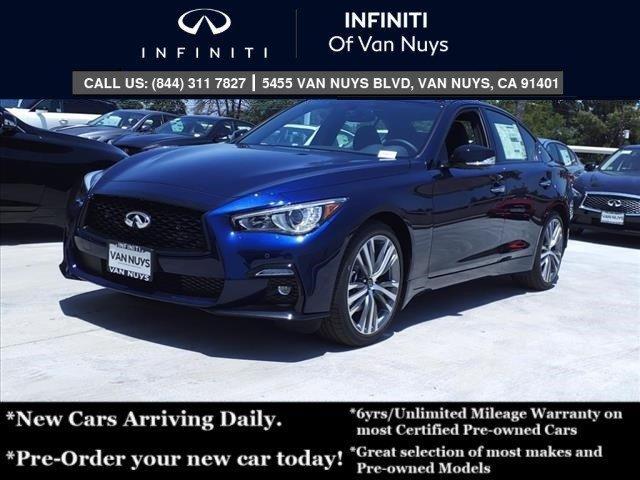 new 2024 INFINITI Q50 car, priced at $49,131