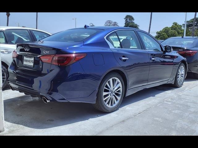 new 2024 INFINITI Q50 car, priced at $42,814