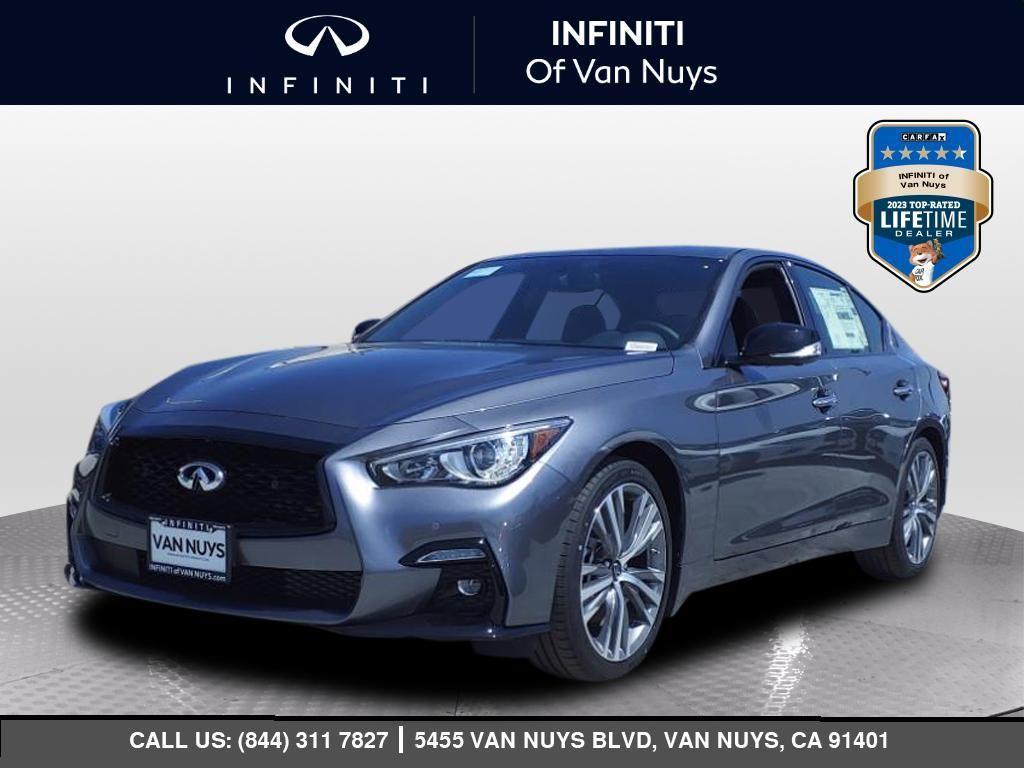 new 2024 INFINITI Q50 car, priced at $48,475