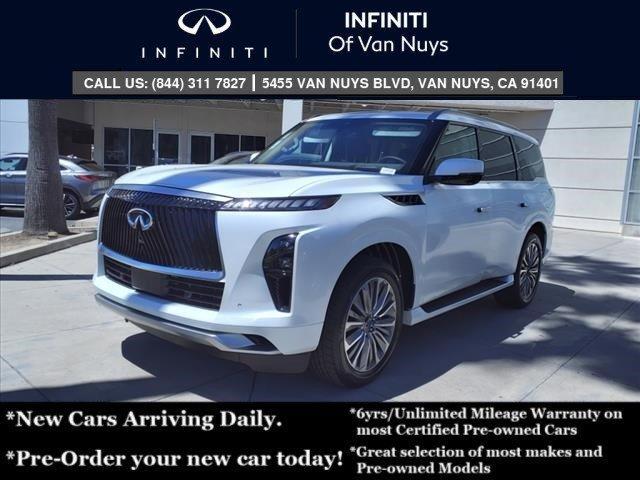 new 2025 INFINITI QX80 car, priced at $91,895