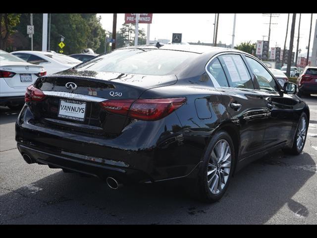 used 2021 INFINITI QX50 car, priced at $26,295