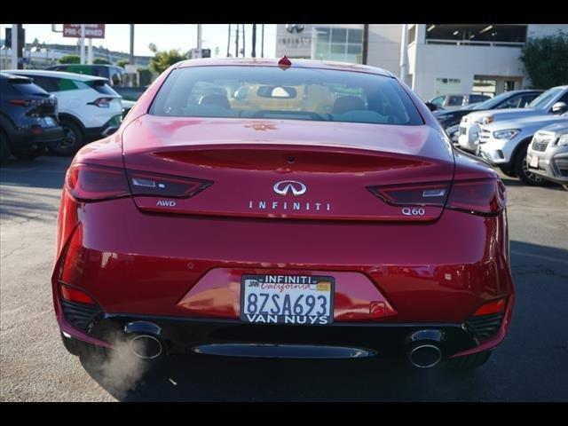 used 2022 INFINITI Q60 car, priced at $43,895