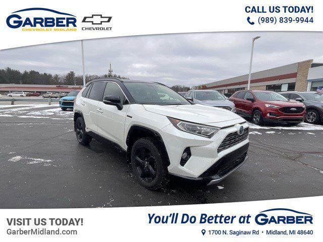 used 2021 Toyota RAV4 Hybrid car, priced at $29,980