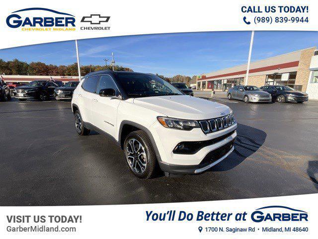 used 2022 Jeep Compass car, priced at $25,983