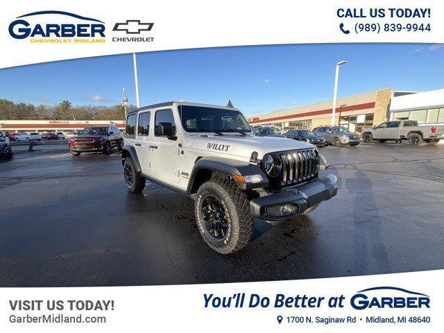 used 2021 Jeep Wrangler car, priced at $34,983