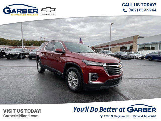 used 2022 Chevrolet Traverse car, priced at $31,883