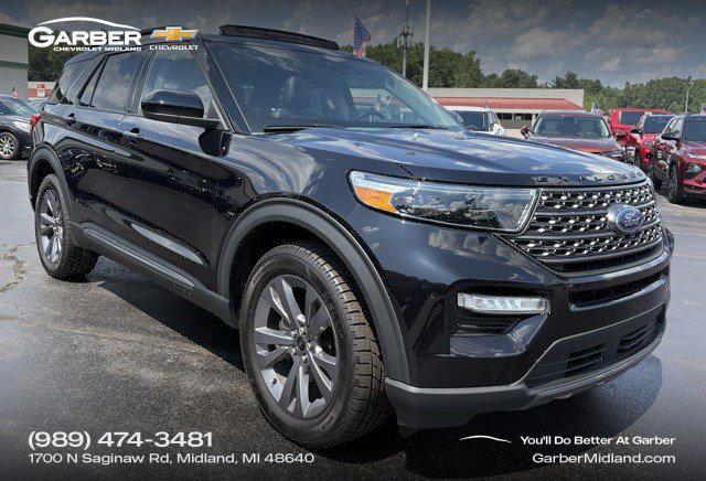 used 2022 Ford Explorer car, priced at $31,480