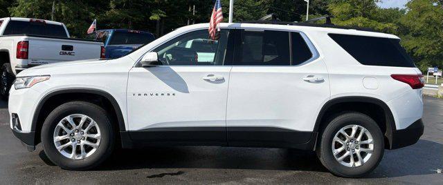 used 2021 Chevrolet Traverse car, priced at $27,980