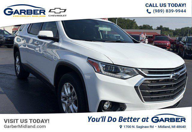 used 2021 Chevrolet Traverse car, priced at $27,980