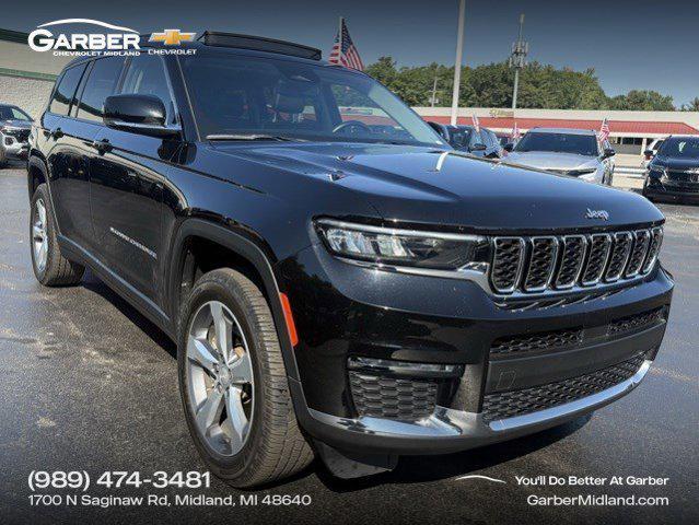 used 2021 Jeep Grand Cherokee L car, priced at $27,983