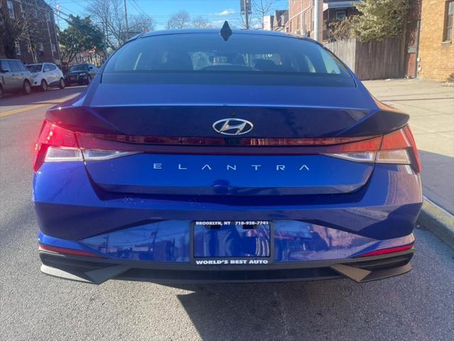 used 2021 Hyundai Elantra car, priced at $10,995