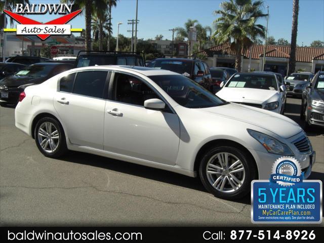 used 2012 INFINITI G37 car, priced at $7,799