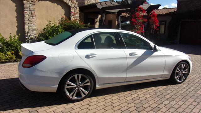 used 2018 Mercedes-Benz C-Class car, priced at $11,799