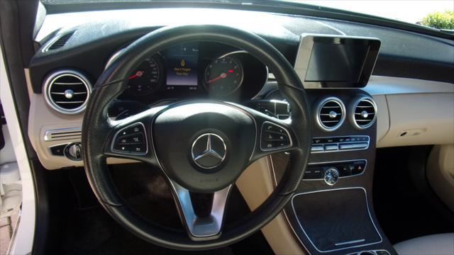 used 2018 Mercedes-Benz C-Class car, priced at $11,799