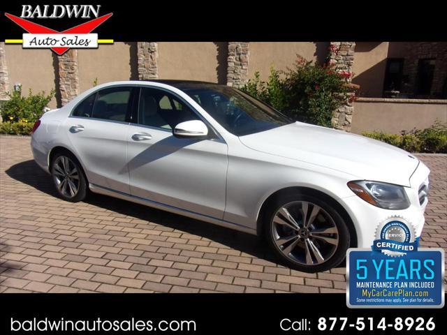 used 2018 Mercedes-Benz C-Class car, priced at $11,799