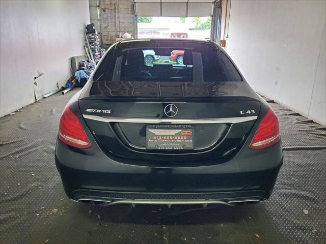 used 2018 Mercedes-Benz AMG C 43 car, priced at $22,994