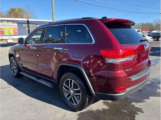 used 2017 Jeep Grand Cherokee car, priced at $15,988