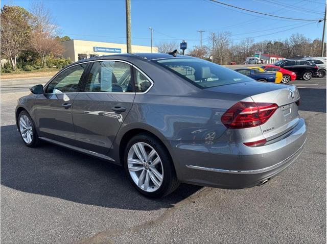 used 2018 Volkswagen Passat car, priced at $13,988