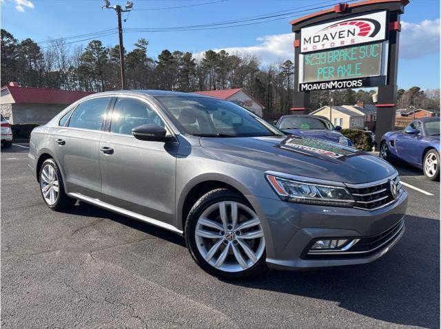 used 2018 Volkswagen Passat car, priced at $13,988