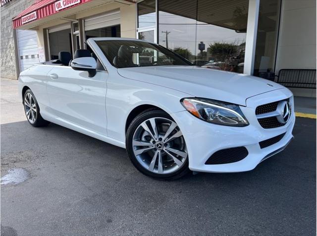 used 2018 Mercedes-Benz C-Class car, priced at $27,988