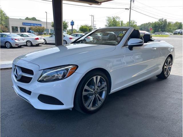 used 2018 Mercedes-Benz C-Class car, priced at $27,988