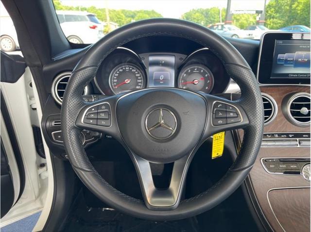 used 2018 Mercedes-Benz C-Class car, priced at $27,988