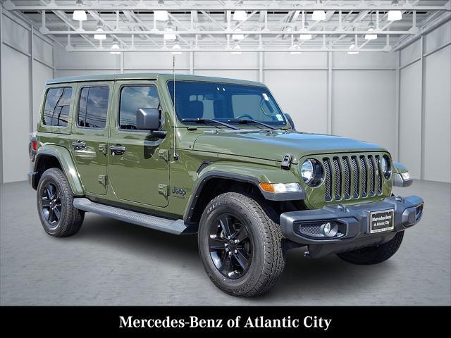 used 2021 Jeep Wrangler Unlimited car, priced at $32,998