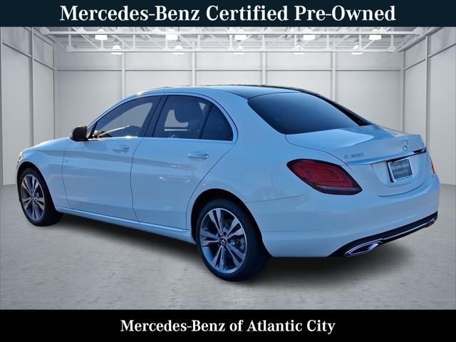 used 2021 Mercedes-Benz C-Class car, priced at $25,789