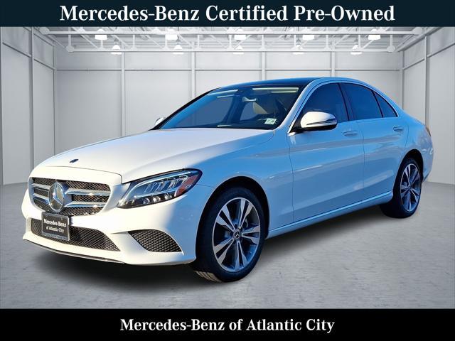 used 2021 Mercedes-Benz C-Class car, priced at $25,789