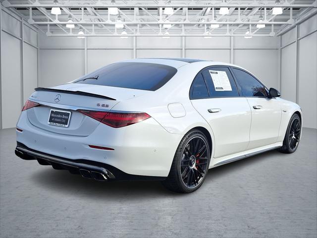 used 2024 Mercedes-Benz AMG S 63 E car, priced at $179,996