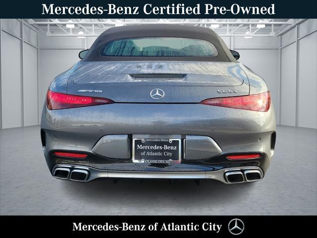 used 2023 Mercedes-Benz AMG SL 63 car, priced at $163,975