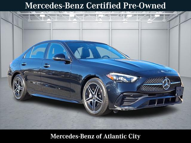 used 2024 Mercedes-Benz C-Class car, priced at $45,998