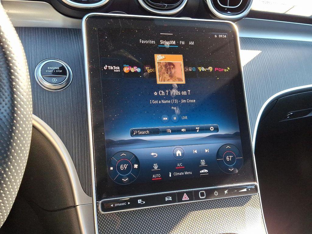 used 2024 Mercedes-Benz C-Class car, priced at $41,898