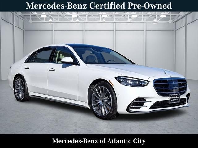used 2025 Mercedes-Benz S-Class car, priced at $124,798