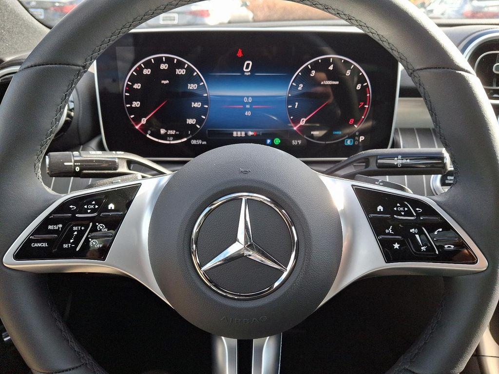 used 2024 Mercedes-Benz C-Class car, priced at $49,998