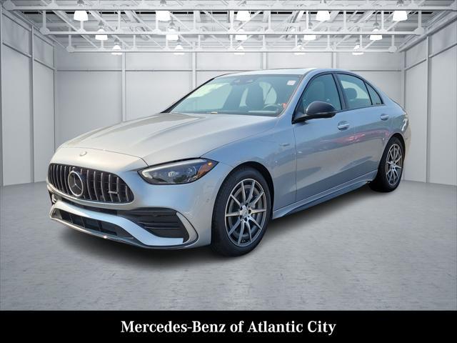 new 2024 Mercedes-Benz AMG C 43 car, priced at $69,705