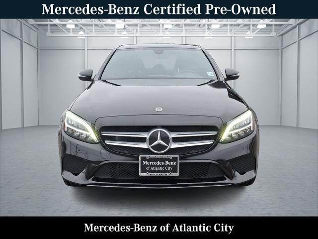 used 2021 Mercedes-Benz C-Class car, priced at $27,869